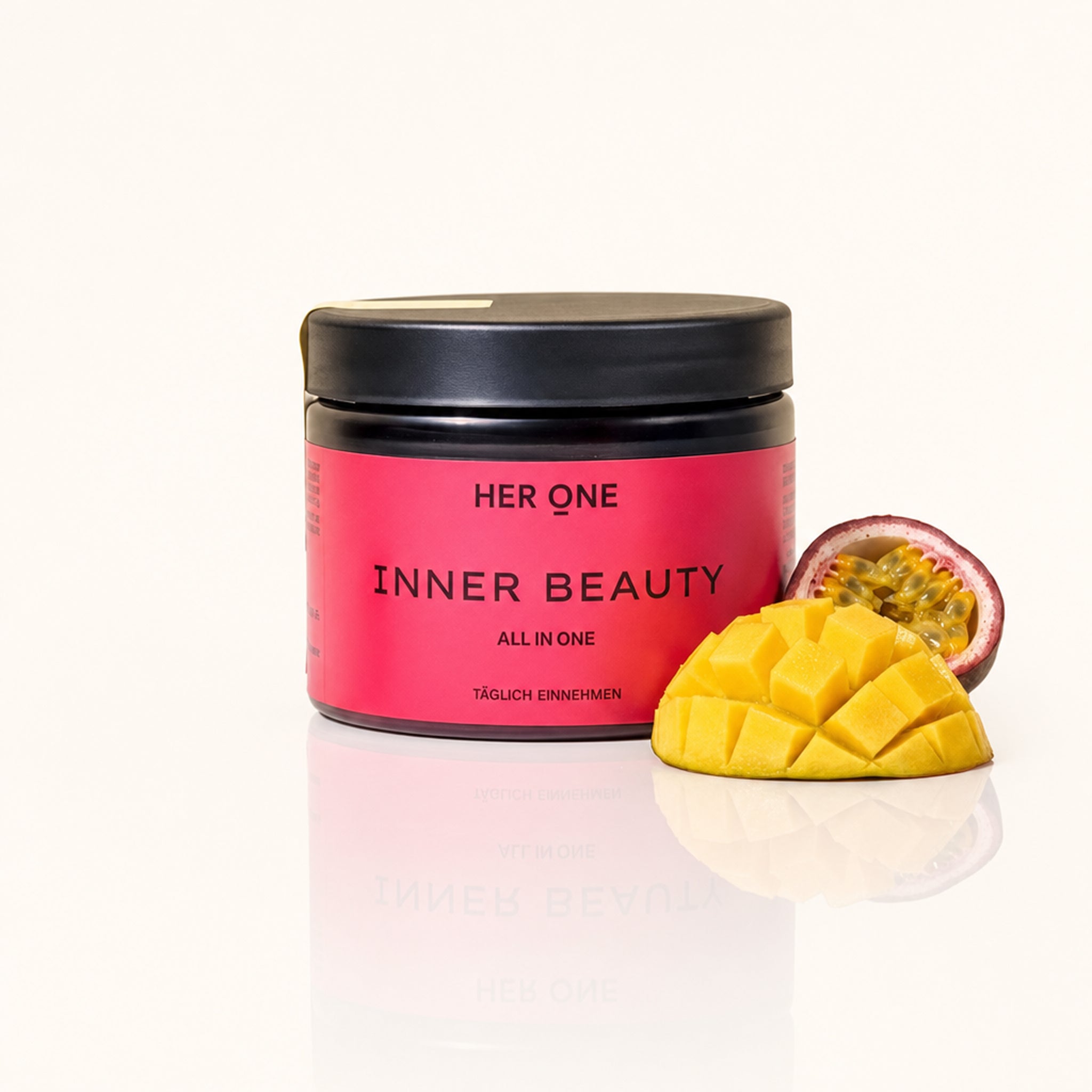 INNER BEAUTY All in One Mangue-Framboise – Emballage du produit