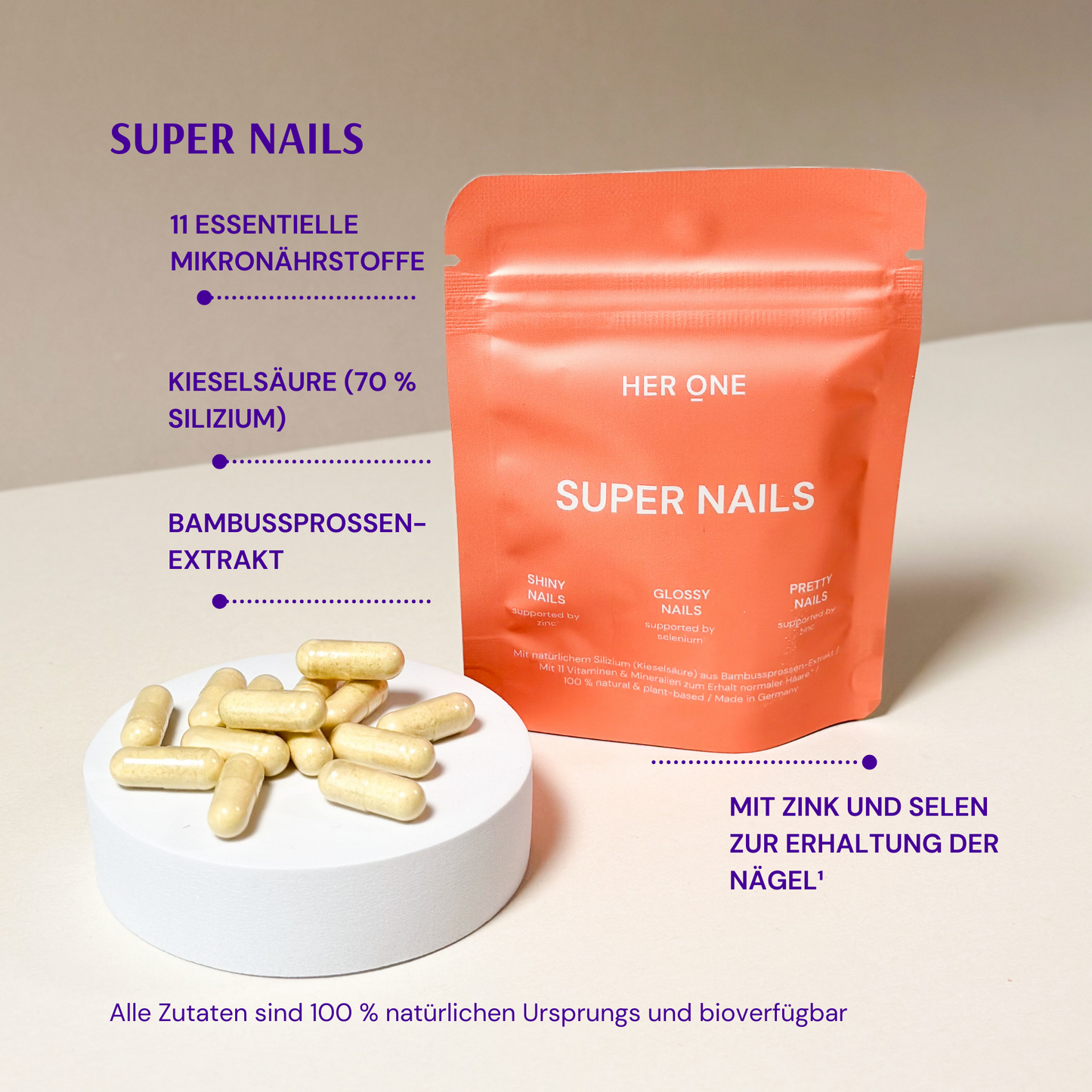 SUPER NAILS (mit Silizium & Bambussprossen-Extrakt)