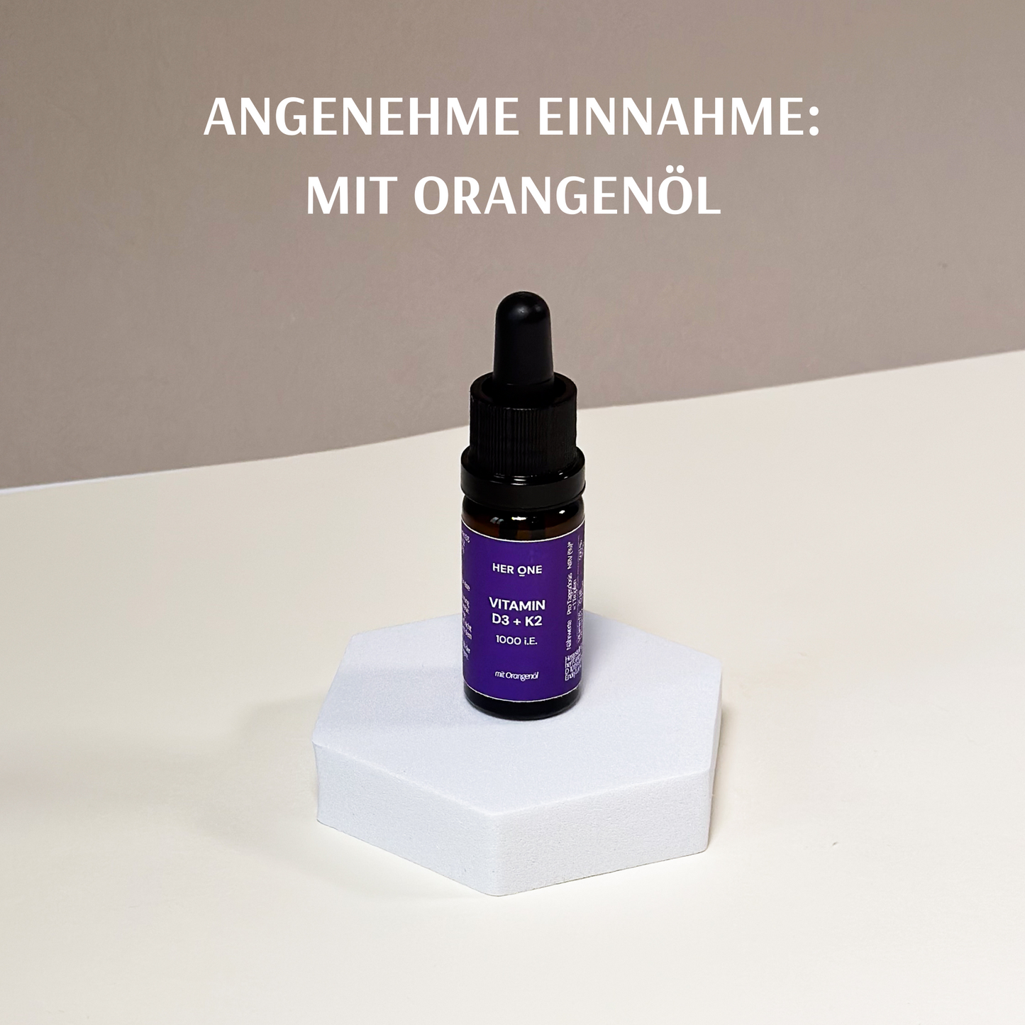 VITAMIN D3+K2 (mit Orangenöl)