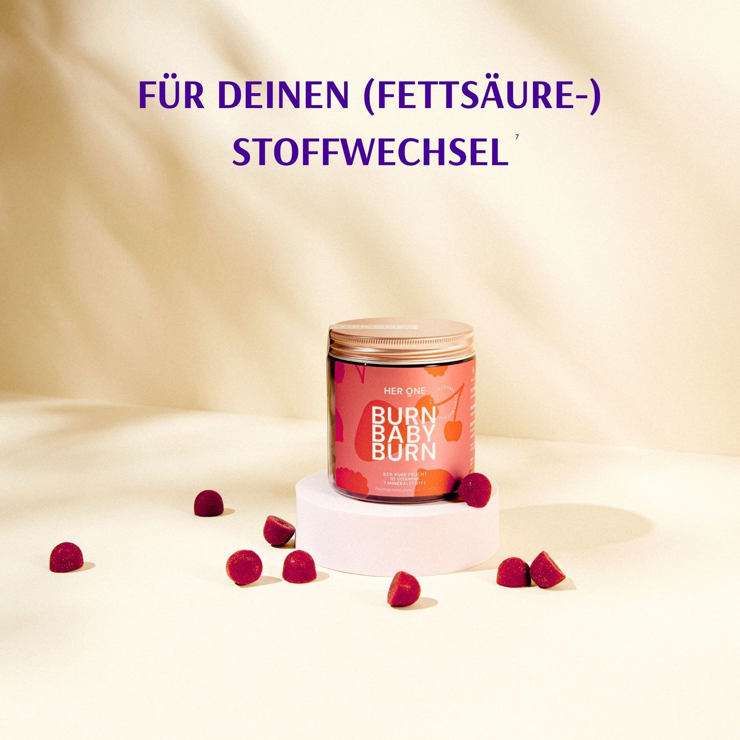 BURN BABY BURN - Stoffwechsel¹ Vitamin Fruchtgummi