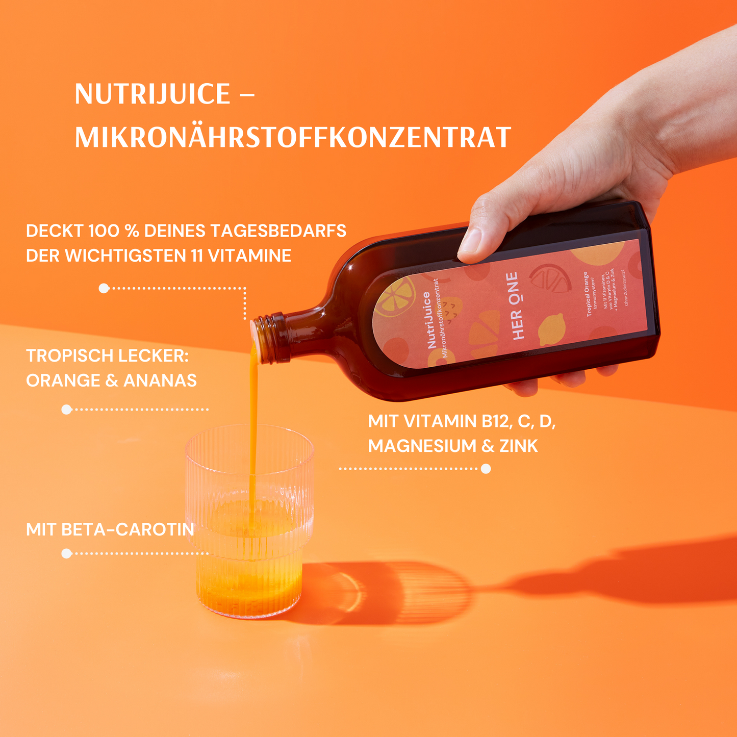 NUTRI JUICE – Multi-Nährstoffkonzentrat (mit Magnesium & Vitamin D)