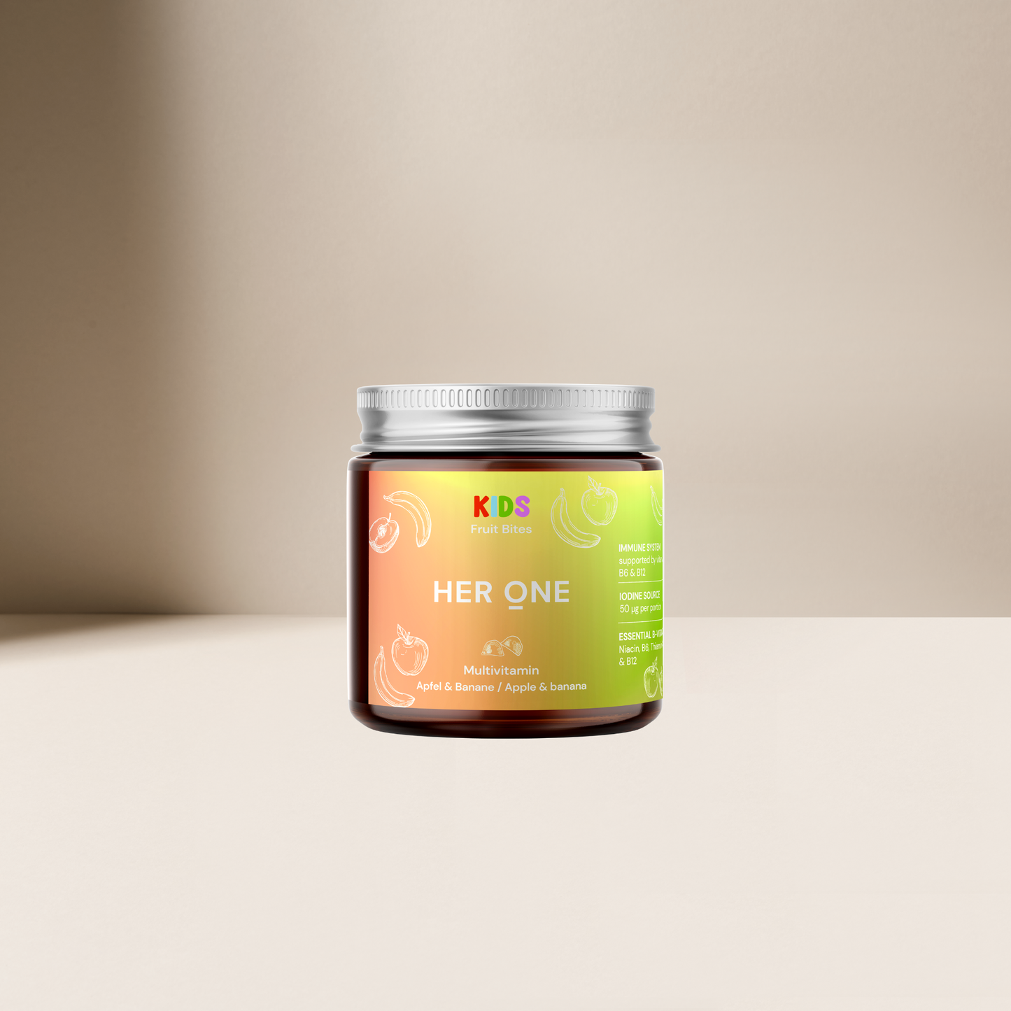 KIDS Vitamin Fruchtgummi – Multivitamin, Immunsystem & Konzentration