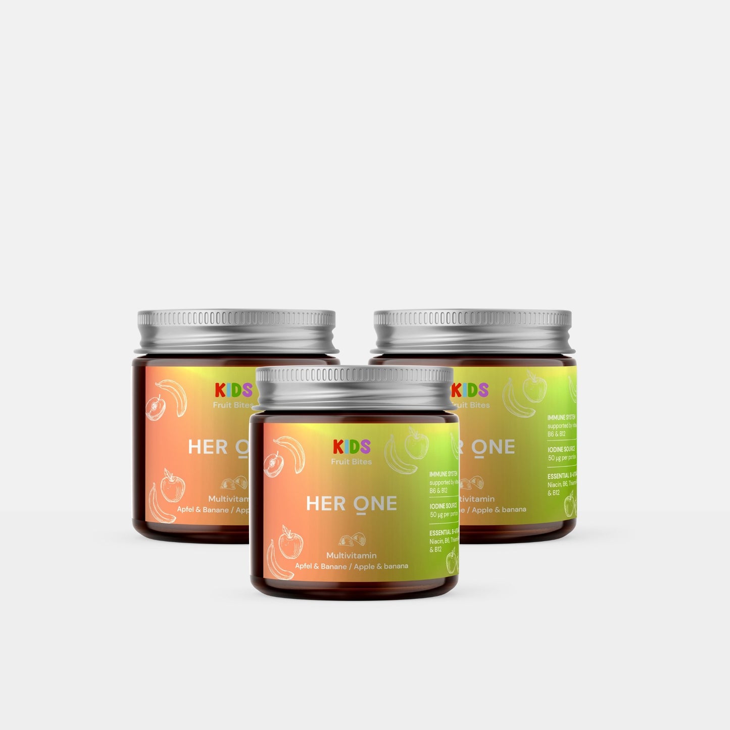 KIDS Fruit Bites – Für Immunsystem & Konzentration - HER ONE - The Future of Well-being