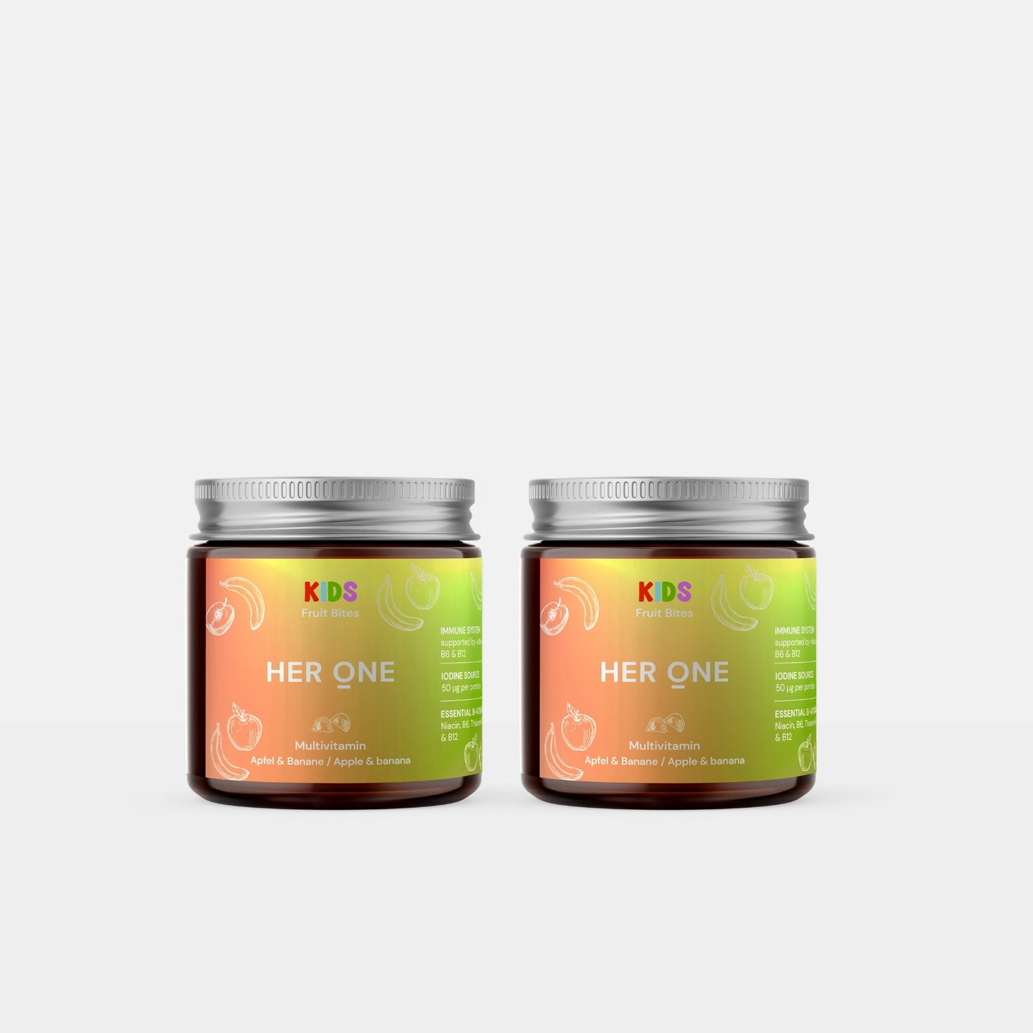 KIDS Fruit Bites – Für Immunsystem & Konzentration - HER ONE - The Future of Well-being
