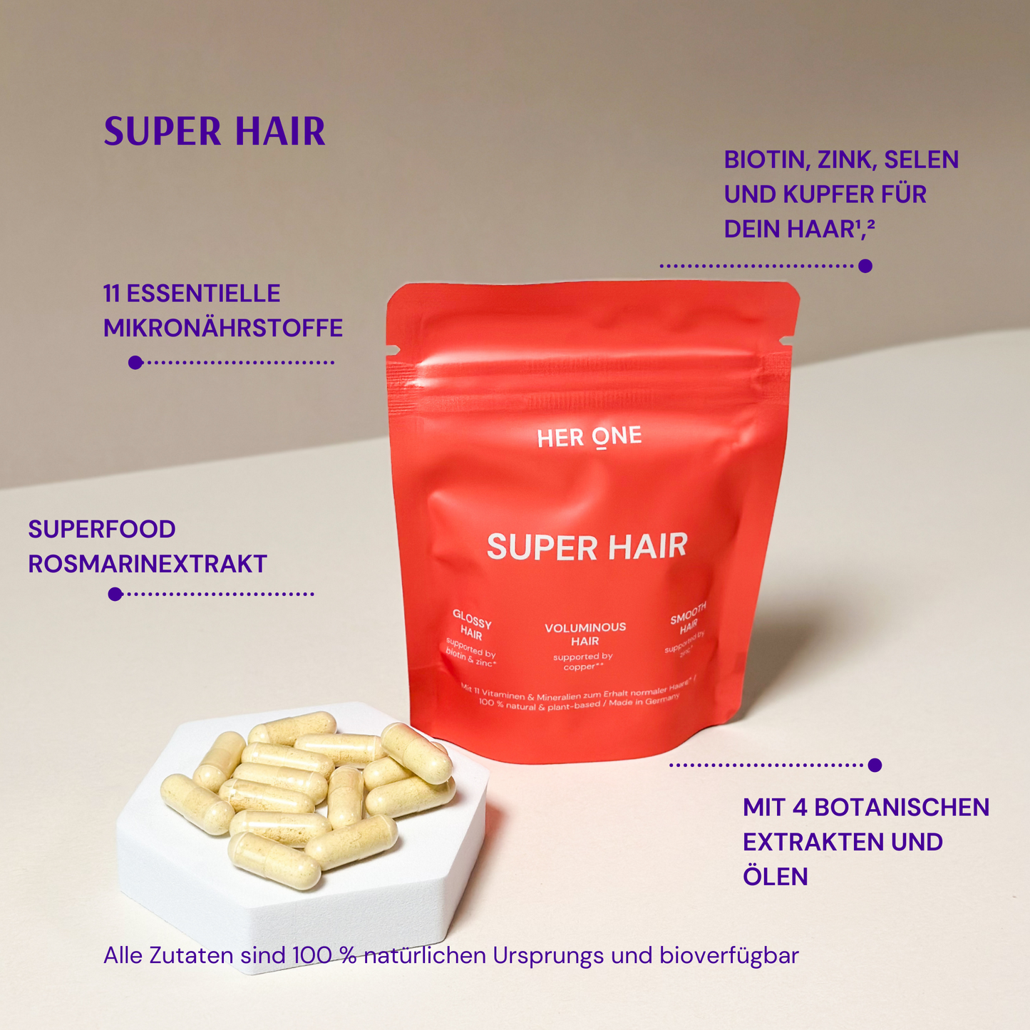 SUPER HAIR (mit Rosmarin-Extrakt)