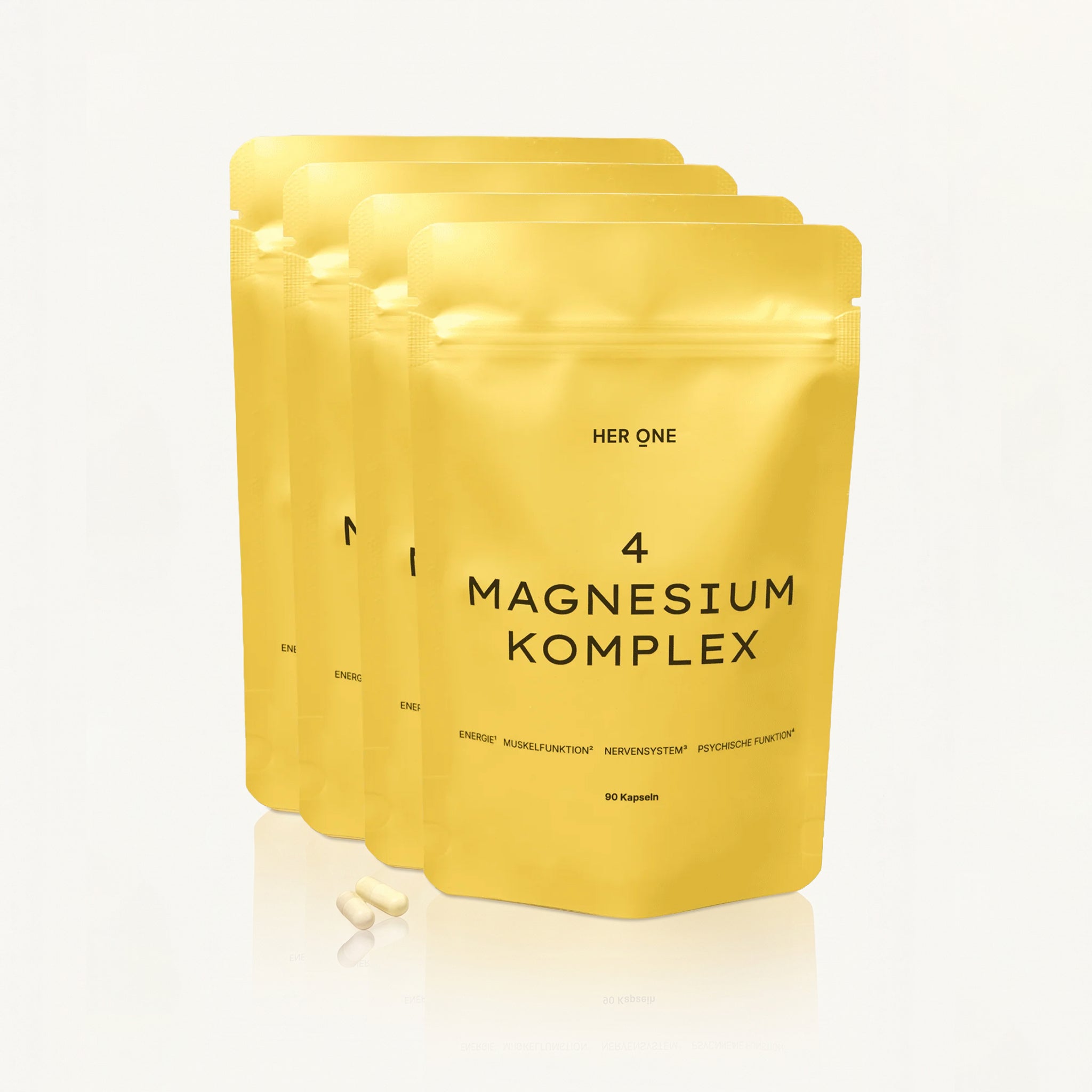 HER ONE 4 Magnesium Complex, 4-pack.