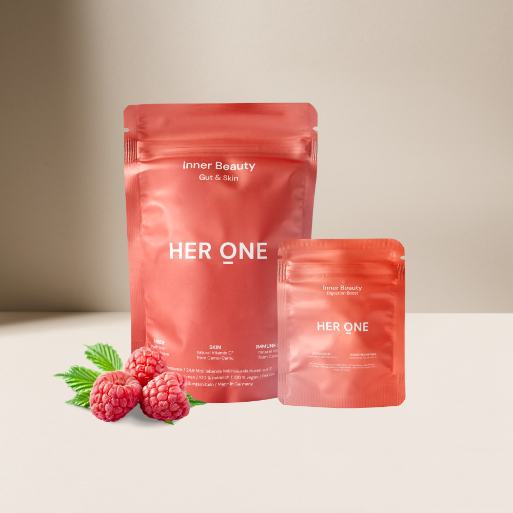 HER ONE Inner Beauty Erdbeere + Digestion Boost » online kaufen