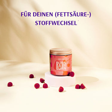 FREE GIFT: BURN BABY BURN (Stoffwechsel Vitamin Fruchtgummi)