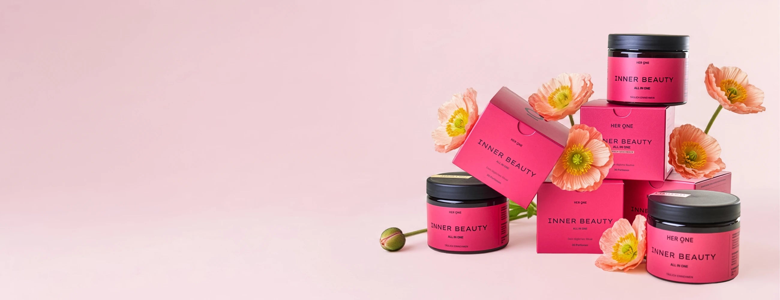 INNER BEAUTY: 17 Mrd. Bakterien & Calcium für die Verdauung. Natürliche Unterstützung für den Darm.