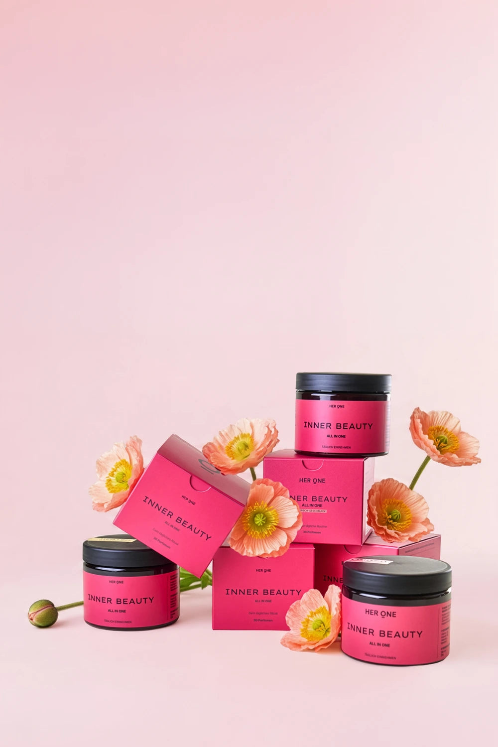 INNER BEAUTY: 17 Mrd. Bakterien & Calcium für die Verdauung. Natürliche Unterstützung für den Darm.