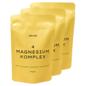 Her One 3er-Pack 4 Magnesium Komplex Kapseln (270 Stk.). Unterstützung für Energie, Nervensystem und Muskeln.