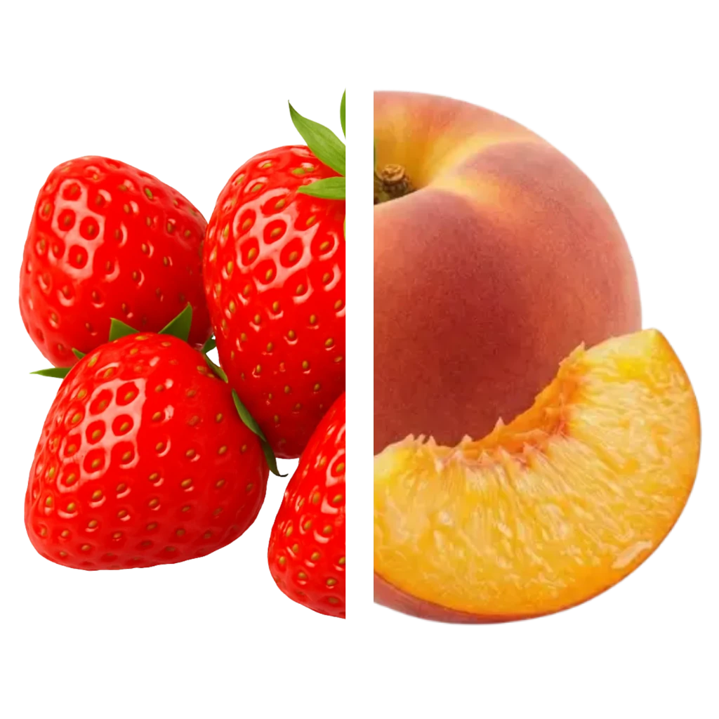 Erdbeere & Pfirsich
