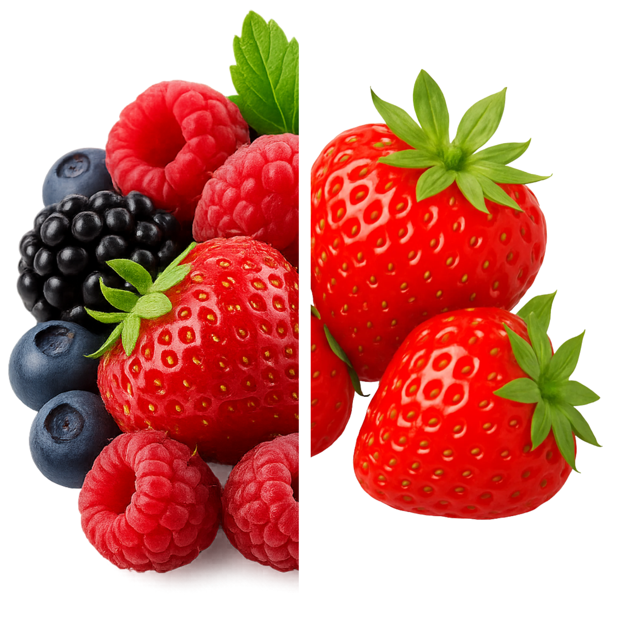 Icon Geschmack Waldbeeren Erdbeere