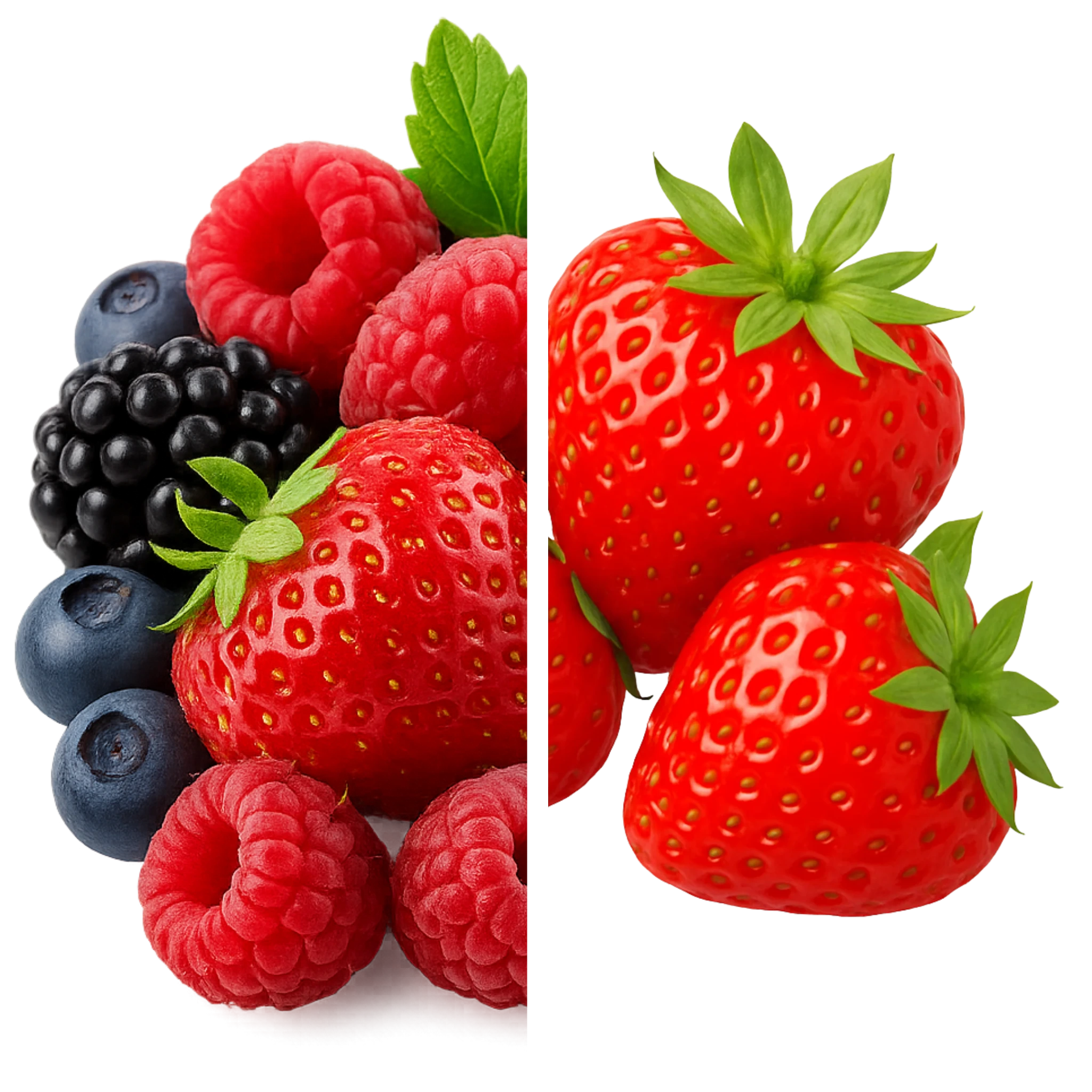 Icon Geschmack Waldbeeren Erdbeere