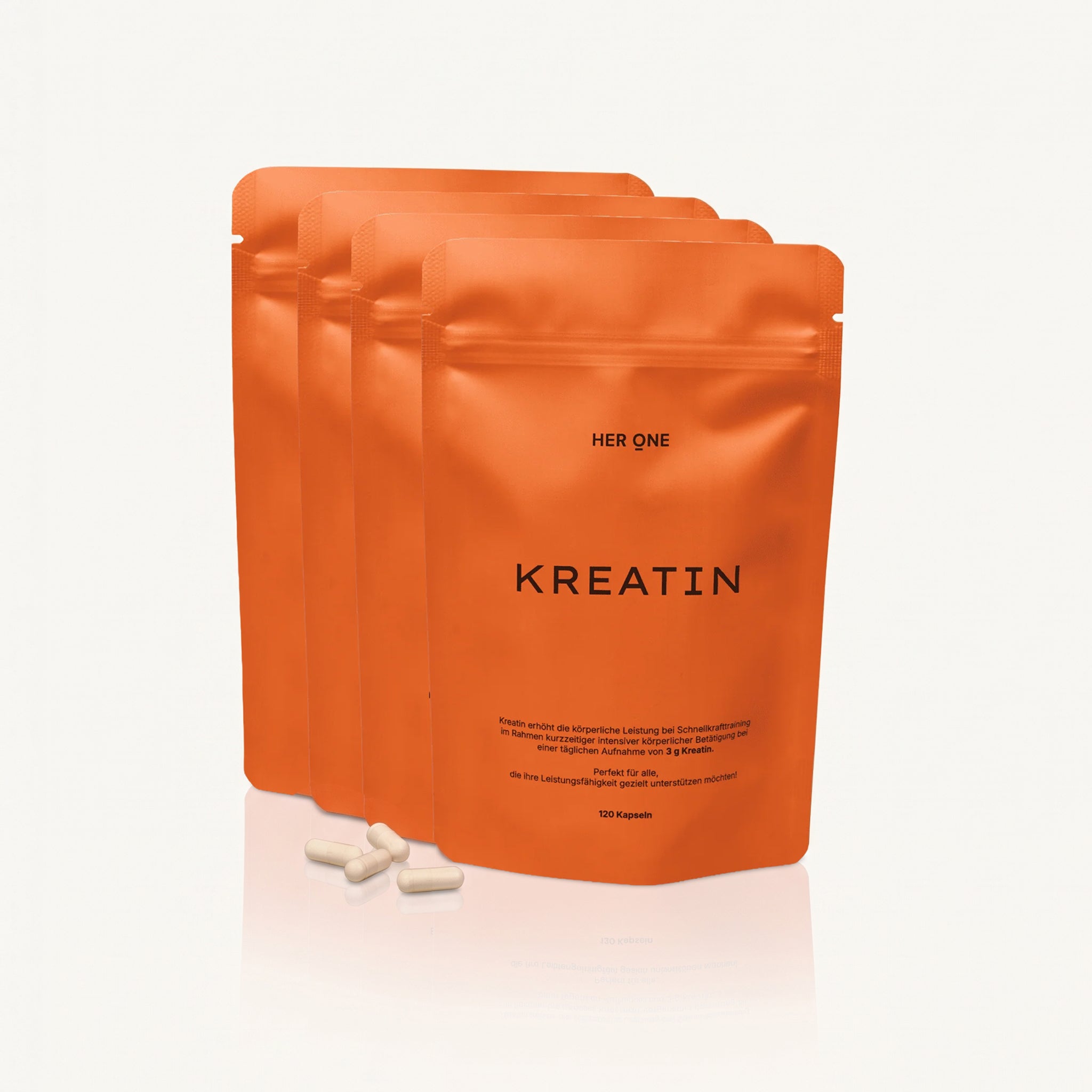 HER ONE Creatine, 4-Pack.