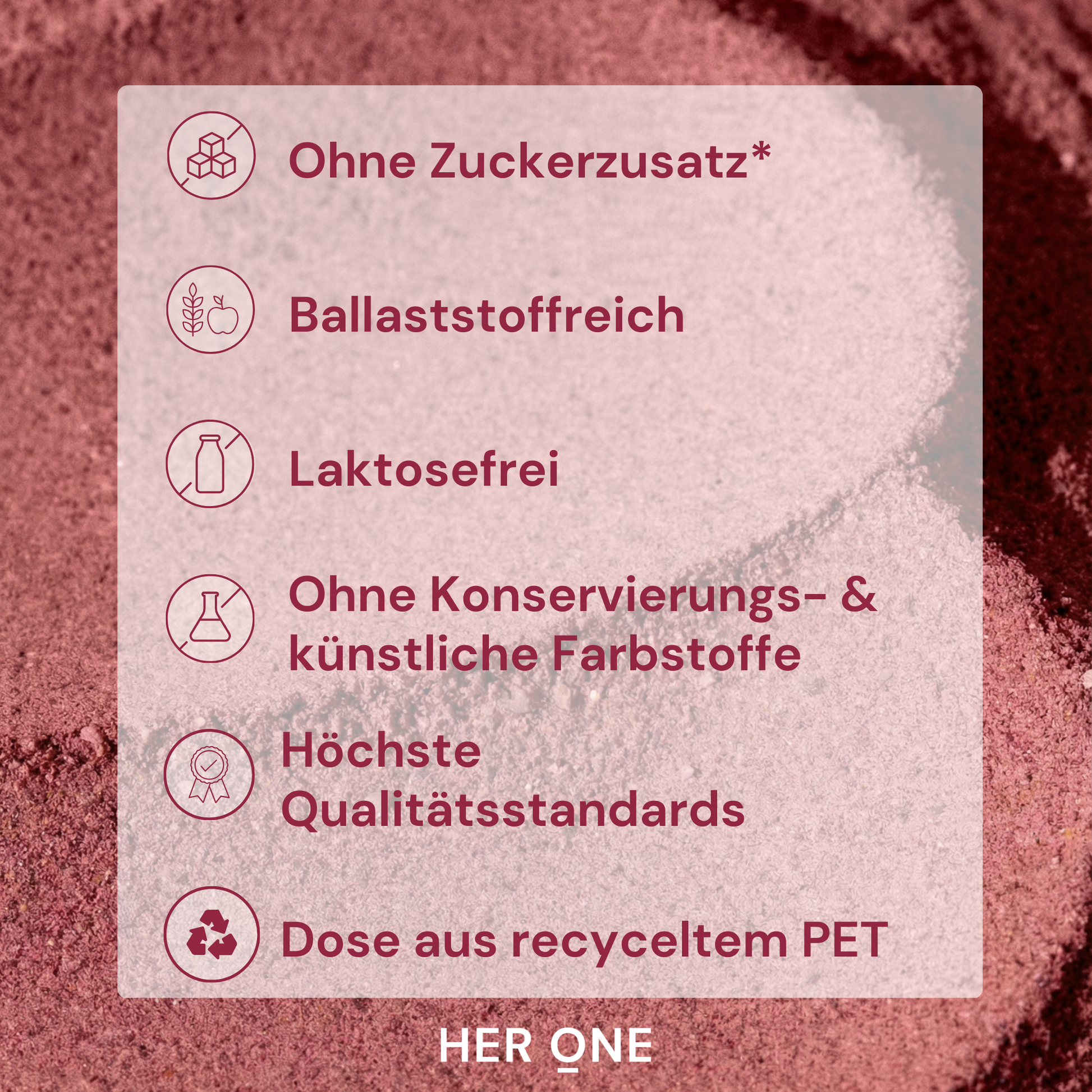 INNER BEAUTY All in One ist ballaststoffreich, laktosefrei, ohne Zuckerzusatz und erfüllt hohe Qualitätsstandards