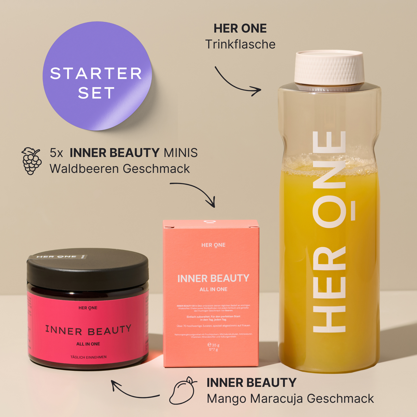 INNER BEAUTY All in One Limited Edition Starter Set