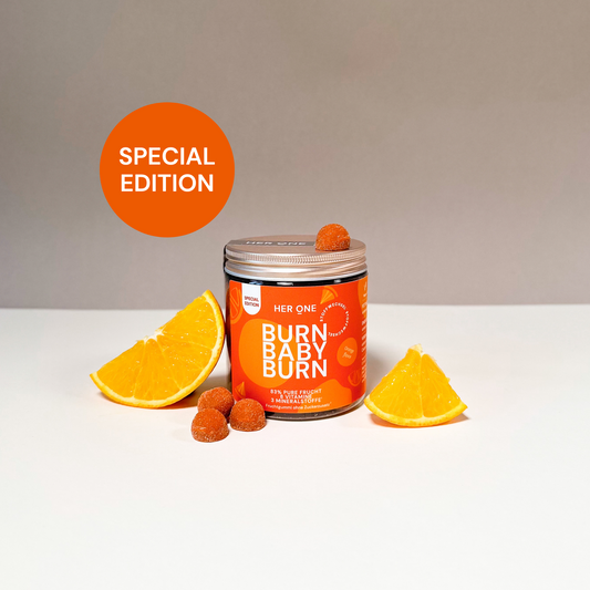 FREE GIFT: BURN BABY BURN (Stoffwechsel Vitamin Fruchtgummi)