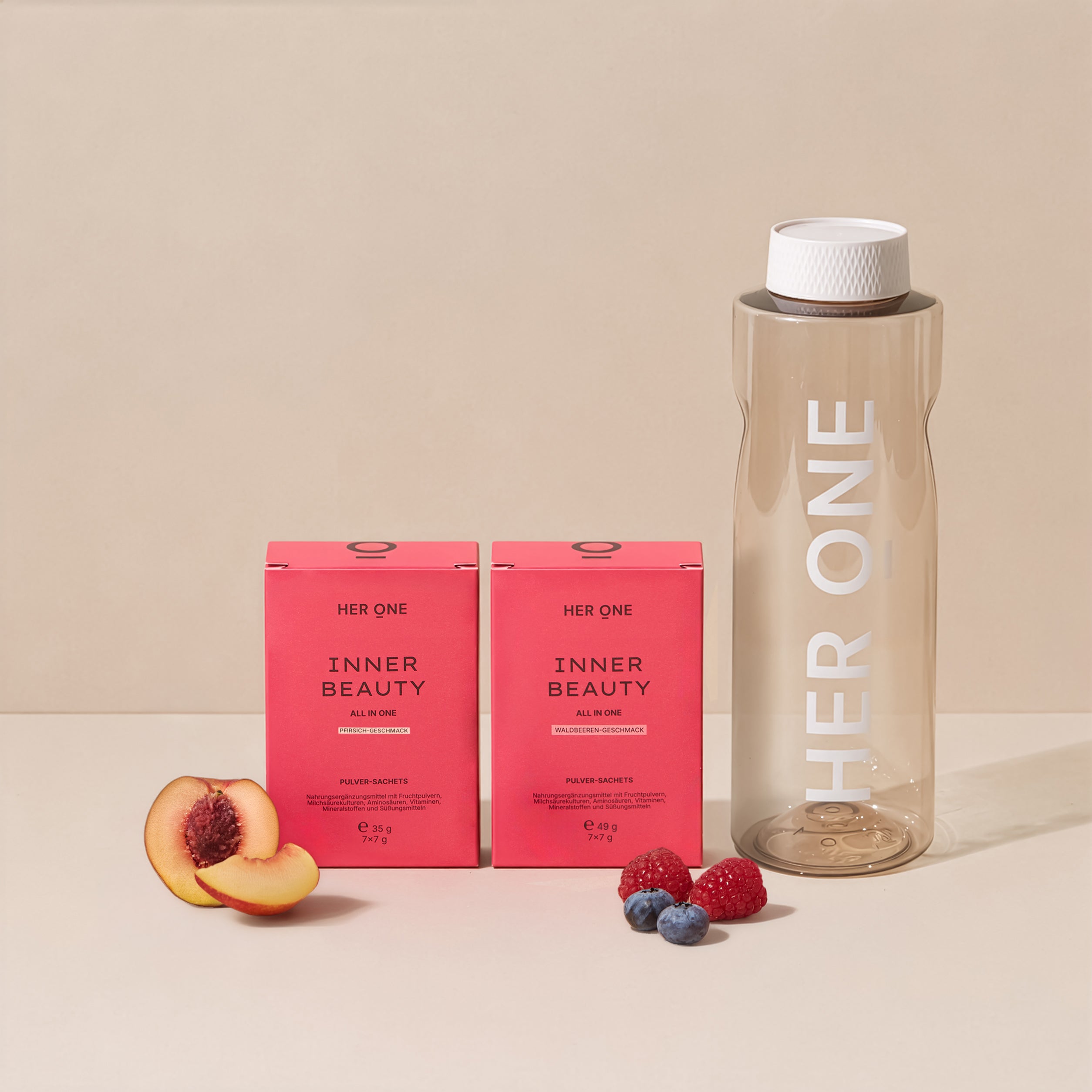 INNER BEAUTY MINIS Bundle Peach & Wild Berry – Product Image

