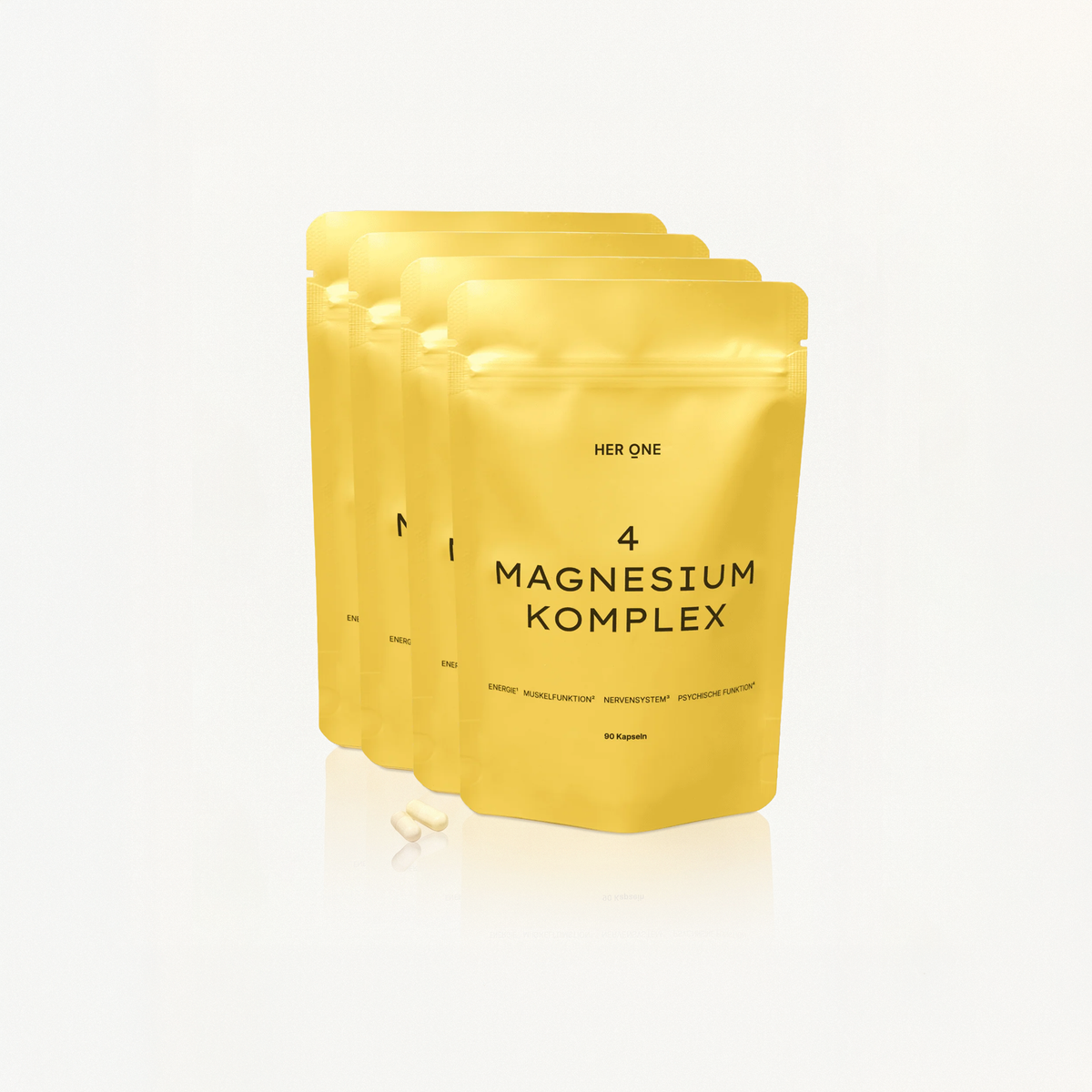 HER ONE 4 Magnesium Komplex 4er Pack.