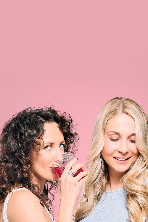NAD+ Skin Glow Teaser Banner mobil – Frau mit strahlendem Teint
