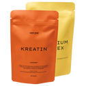 Her One Performance Bundle with KREATIN capsules and 4 magnesium complex capsules. For muscles, performance and energy.
