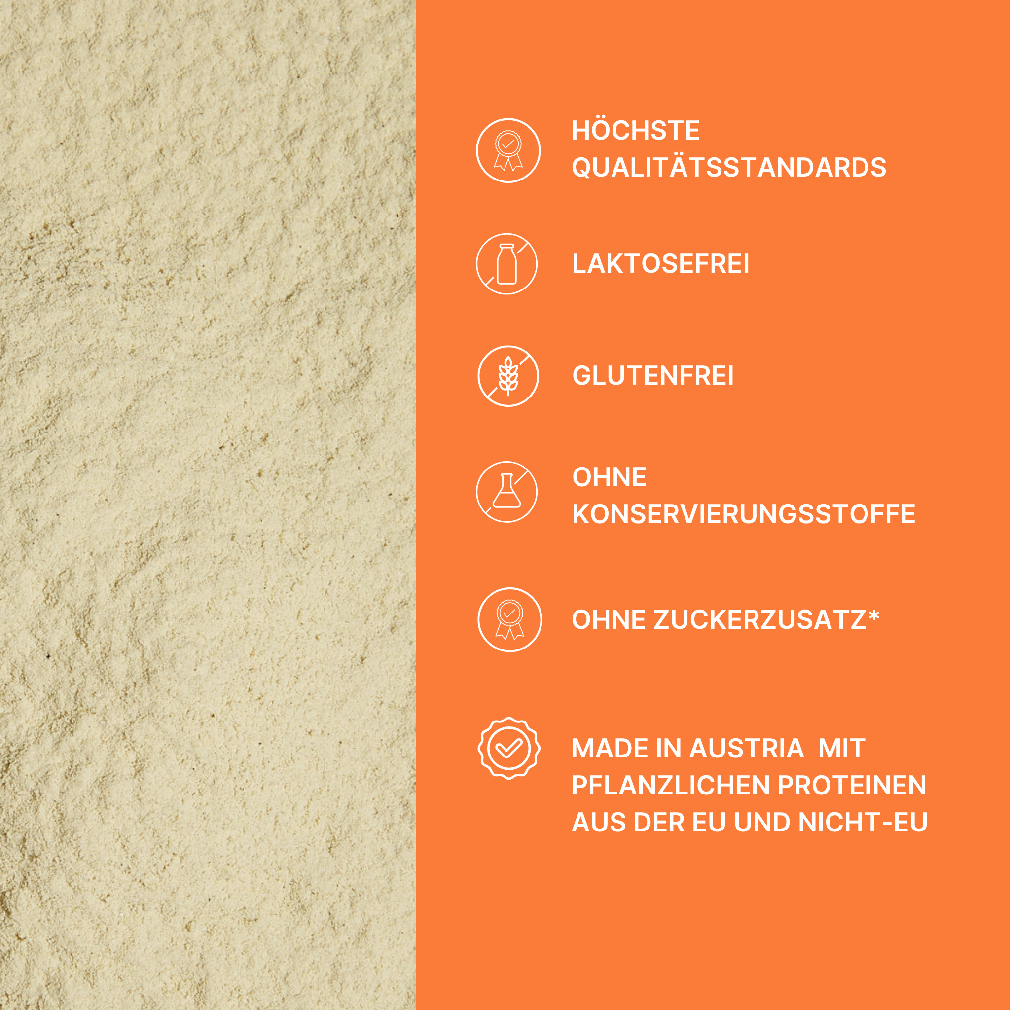 Our vegan Daily Protein and 35+ active protein powder and its USPS