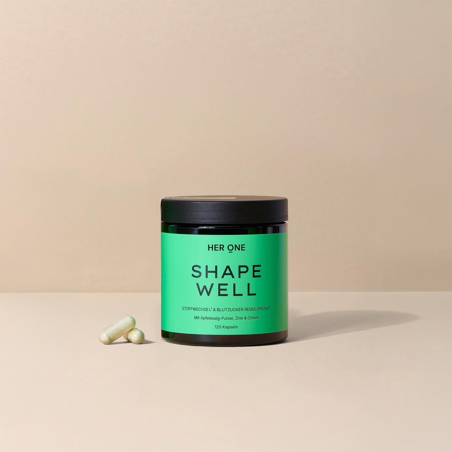 SHAPE WELL poudre de vinaigre de cidre, zinc et chrome – favorise le métabolisme et la régulation de la glycémie