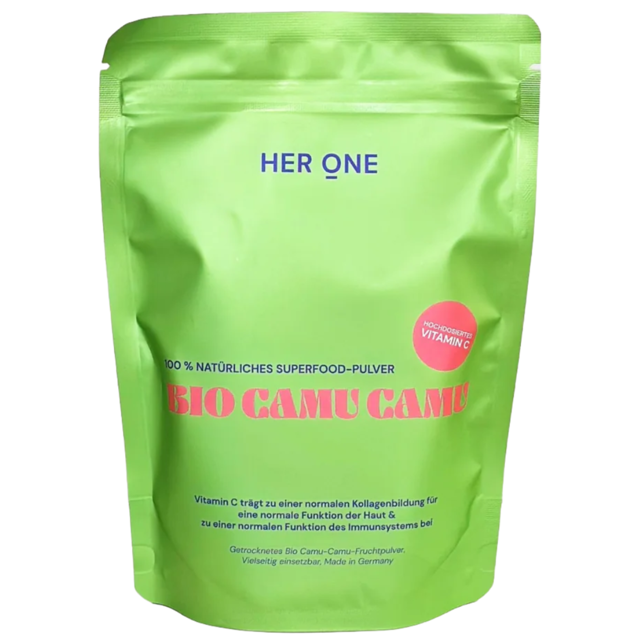 Her One Bio Camu Camu Superfood Powder, 100% naturel, vitamine C hautement dosée pour le système immunitaire & la peau.