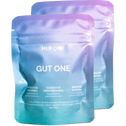 Double pack Her One GUT ONE avec cultures d'acide lactique, pour soutenir la digestion, le système immunitaire & le psychisme.