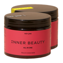 Pack double Her One INNER BEAUTY ALL IN ONE poudre, 2 boîtes. Soutien pour la peau, les cheveux et le bien-être.