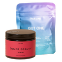 Her One Bundle Inner Beauty Powder e fermenti lattici GUT ONE . Supporto per la salute dell'intestino, del sistema immunitario e della pelle.