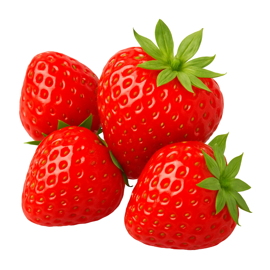 Foto van aardbeien